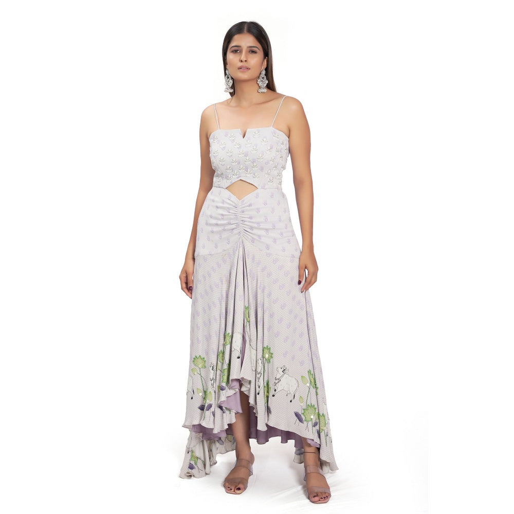Vana Ethnics Lavender Dress Form Kadakara Collection