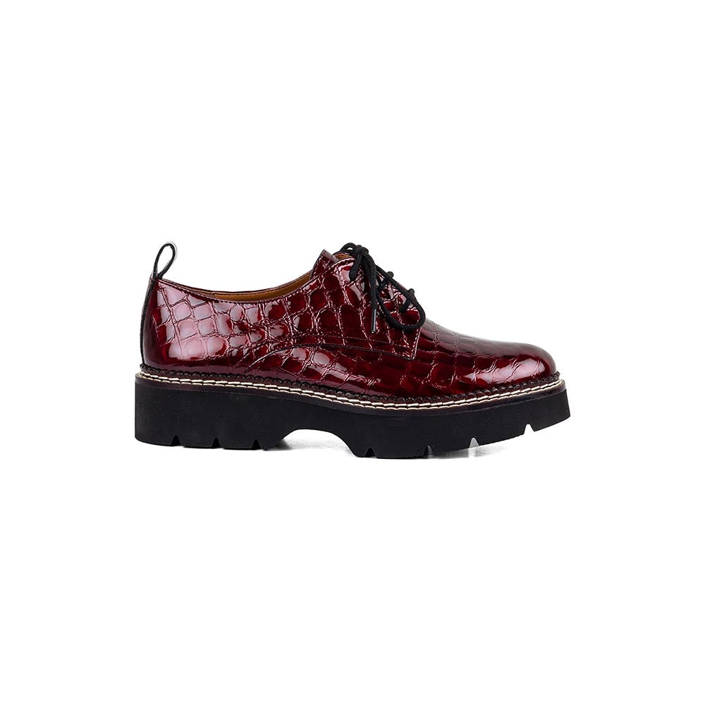 Vanilla Moon Red Lace-up Shoes