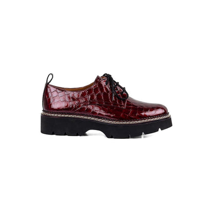Vanilla Moon Red Lace-up Shoes