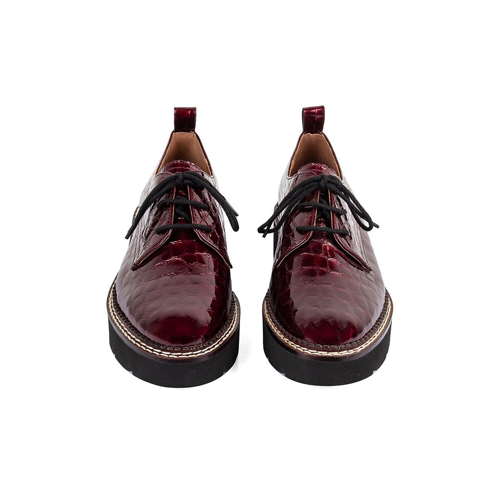 Vanilla Moon Red Lace-up Shoes