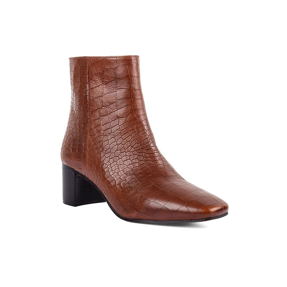 Vanilla Moon Tan Ankle Boots