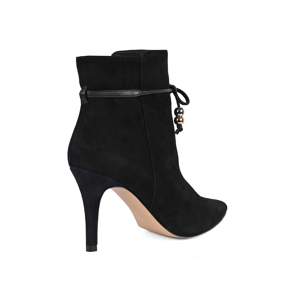 Vanilla Moon Black Solid & Plain Casual Boots