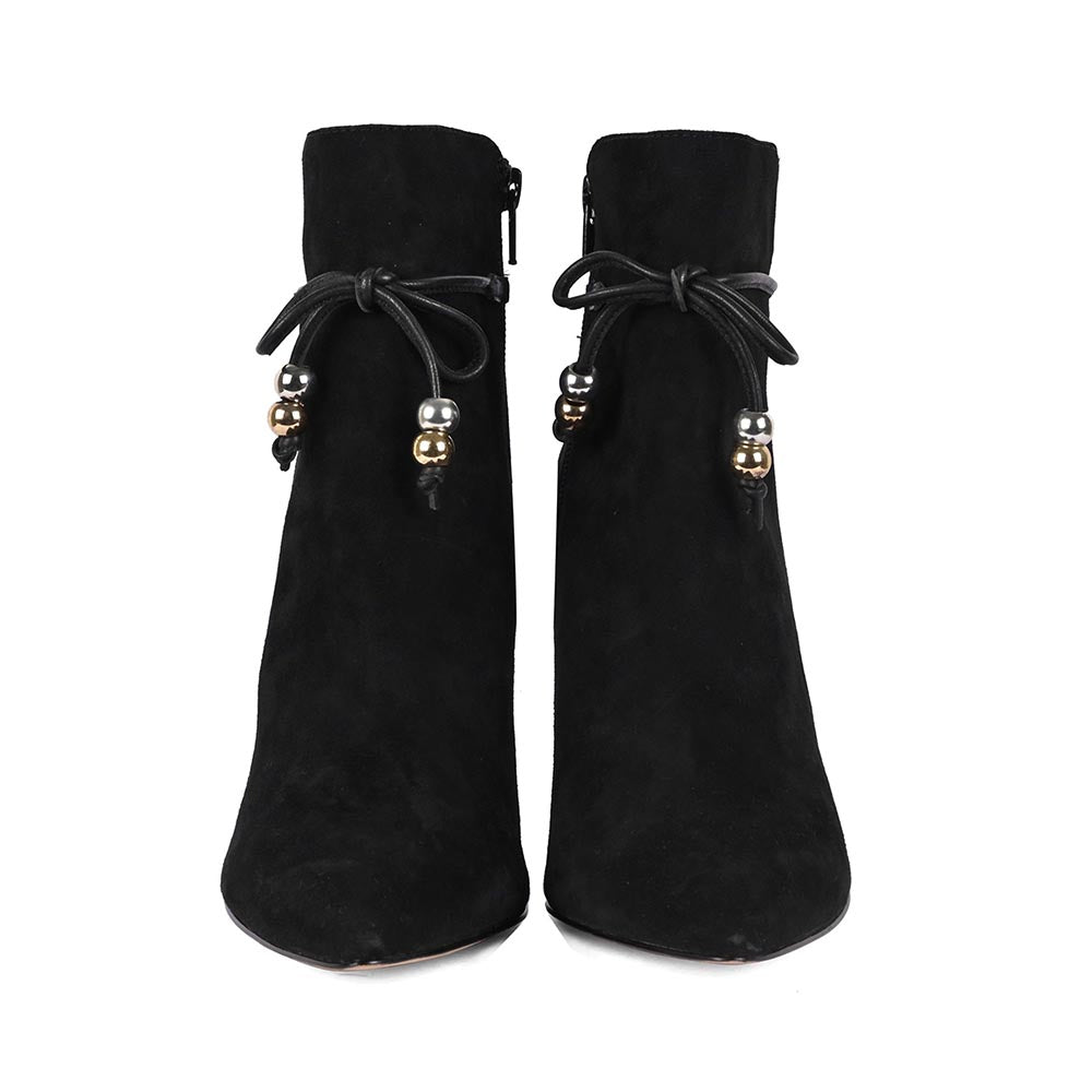 Vanilla Moon Black Solid & Plain Casual Boots