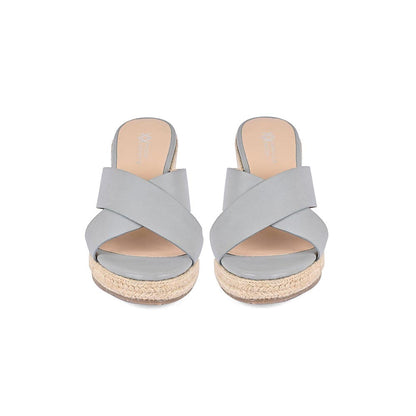 Vanilla Moon Heels Blue Solid/Plain
