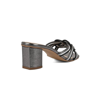 Vanilla Moon Heels Pewter Solid/Plain