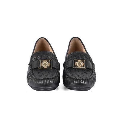 Vanilla Moon Flats Black Textured