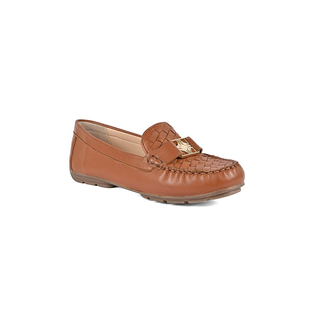 Vanilla Moon Flats Tan Textured
