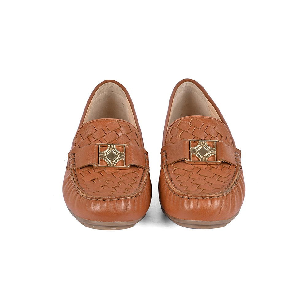 Vanilla Moon Flats Tan Textured