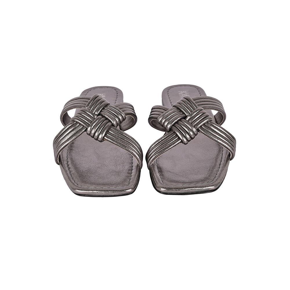 Vanilla Moon Pewter Solid Flats
