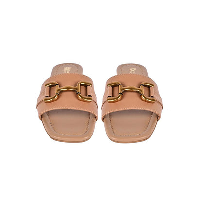Vanilla Moon Tan Solid Flats