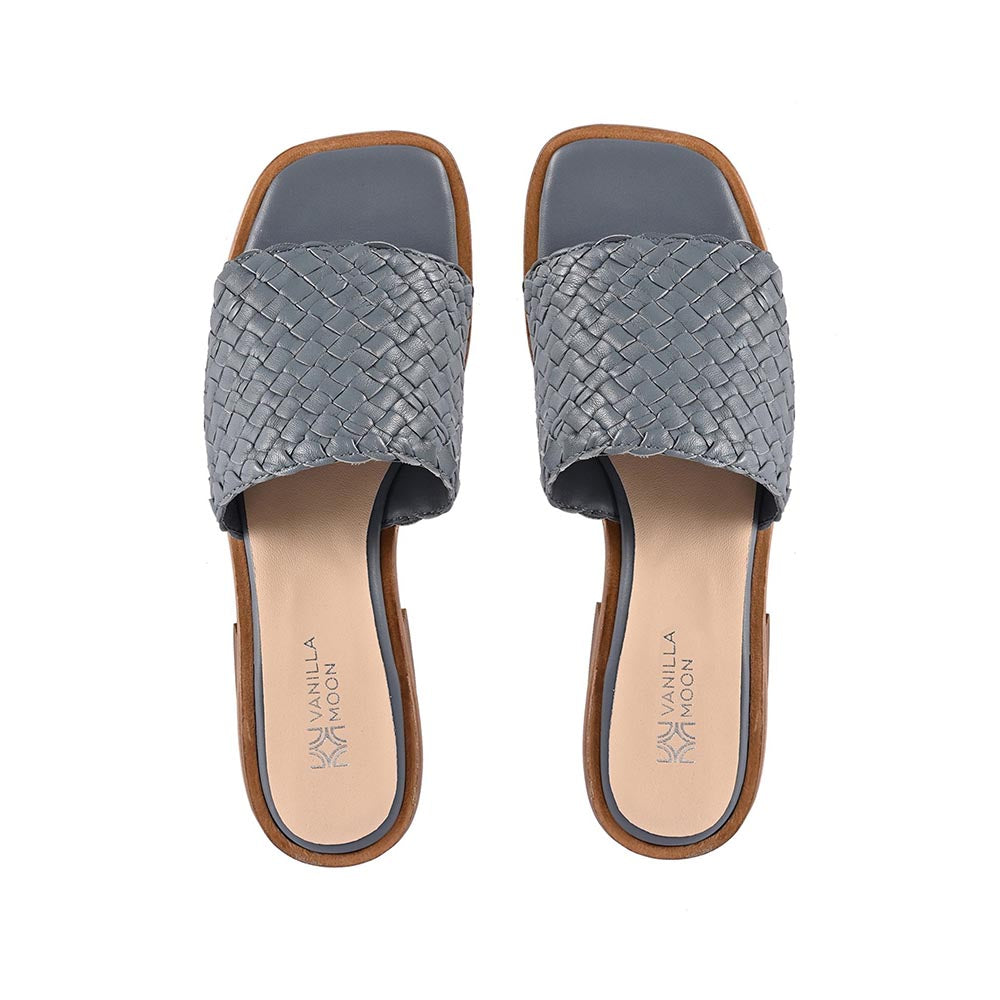 Vanilla Moon Blue Solid Heels