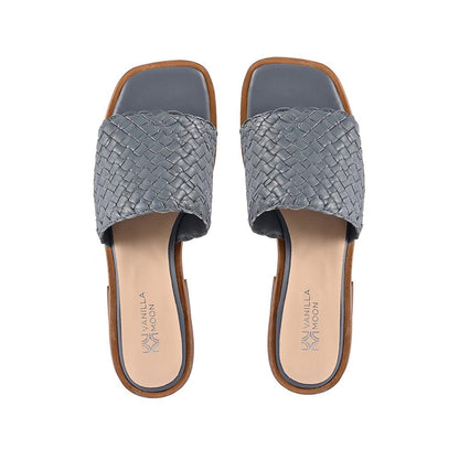 Vanilla Moon Blue Solid Heels