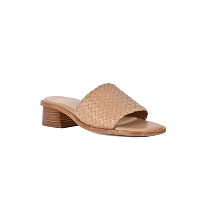 Vanilla Moon Beige Solid Heels