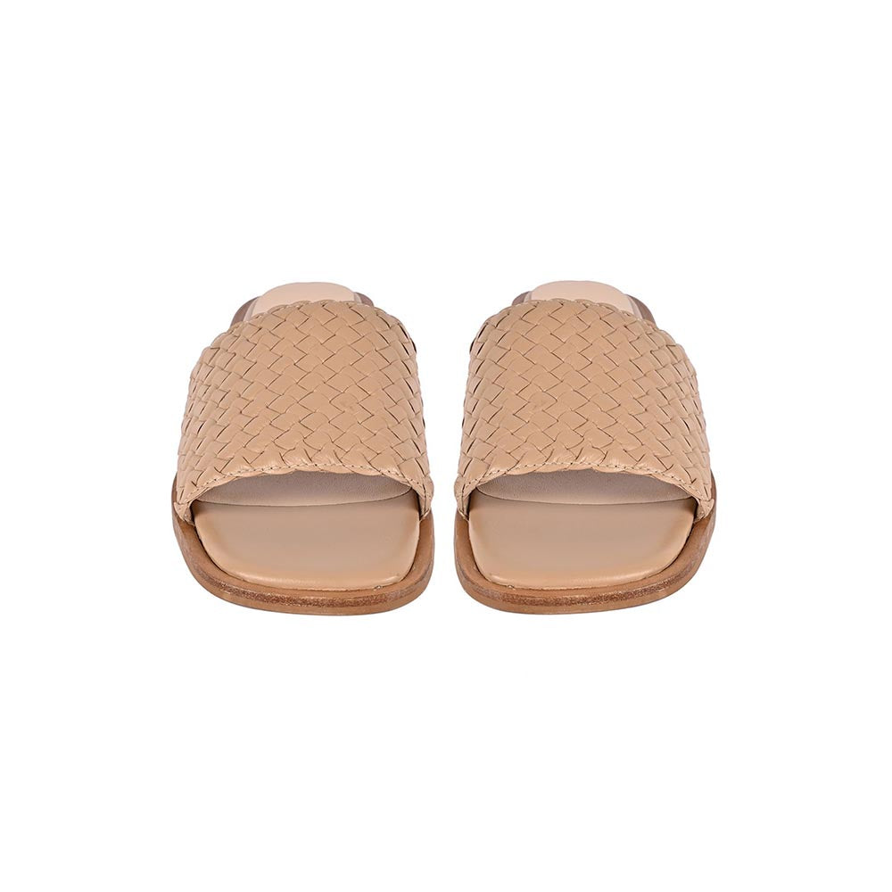 Vanilla Moon Beige Solid Heels
