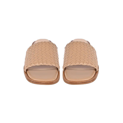 Vanilla Moon Beige Solid Heels