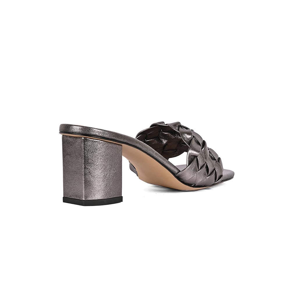 Vanilla Moon Pewter Solid Heels
