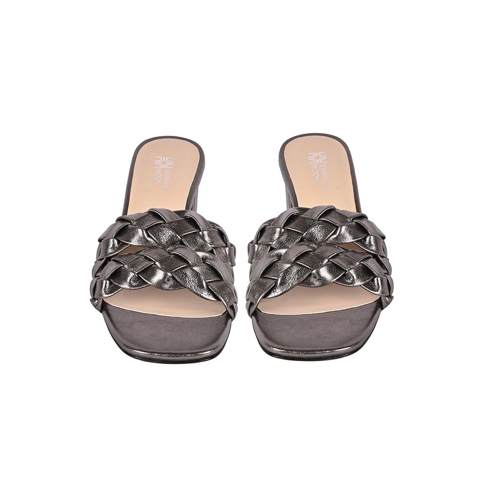 Vanilla Moon Pewter Solid Heels