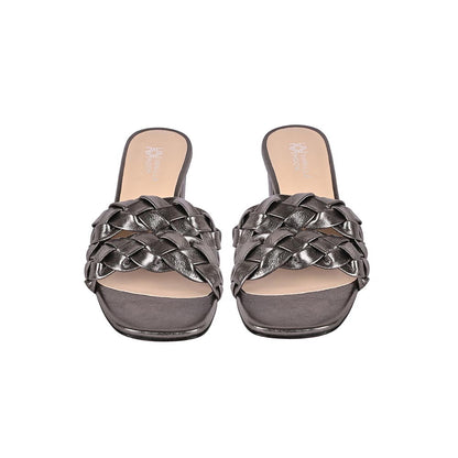 Vanilla Moon Pewter Solid Heels