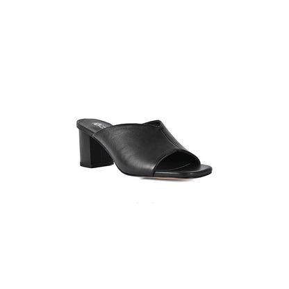 Vanilla Moon Black Solid Heels