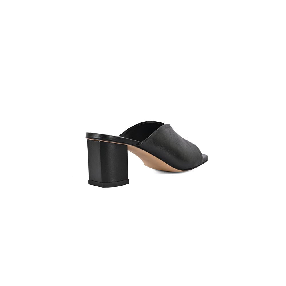 Vanilla Moon Black Solid Heels