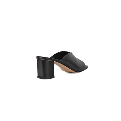 Vanilla Moon Black Solid Heels