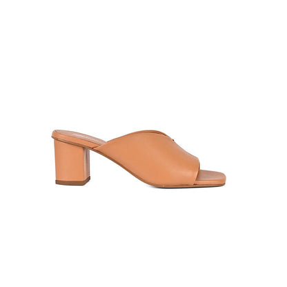 Vanilla Moon Tan Solid Heels