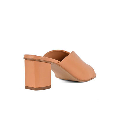 Vanilla Moon Tan Solid Heels