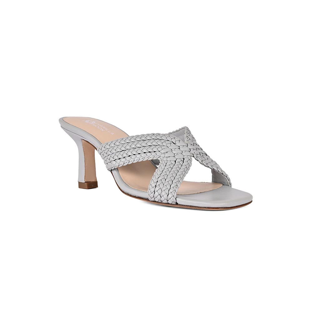 Vanilla Moon Grey Woven Heels