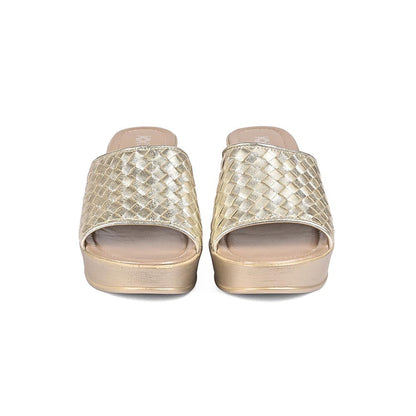 Vanilla Moon Gold Solid Wedges