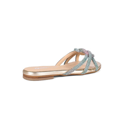 Vanilla Moon Gold Solid Flats