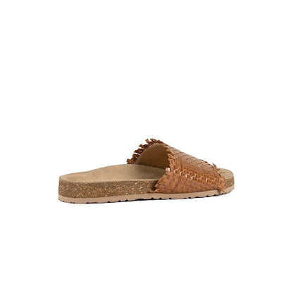 Vanilla Moon Tan Textured Flats