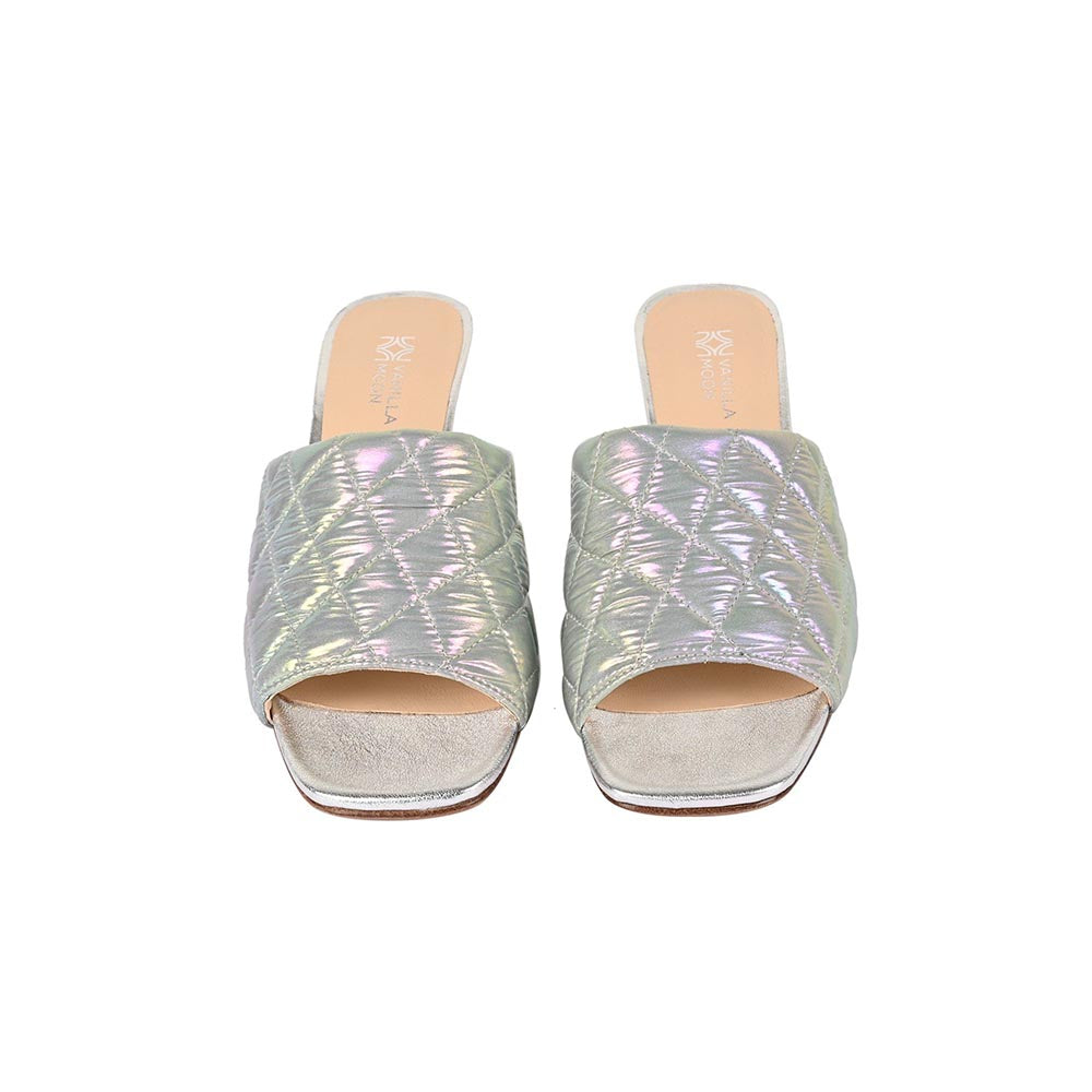 Vanilla Moon Silver Solid Heels