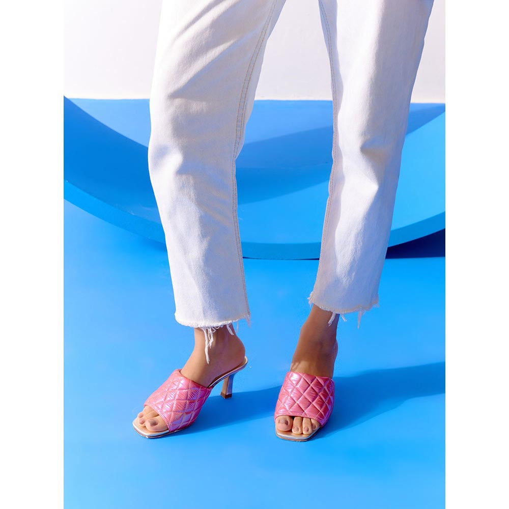 Vanilla Moon Pink Solid Heels