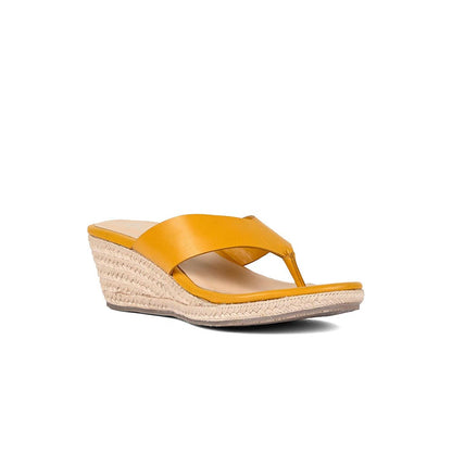 Vanilla Moon Yellow Solid Heels