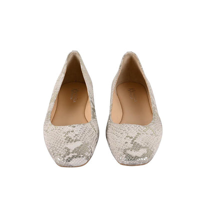 Vanilla Moon Gold Solid Flats