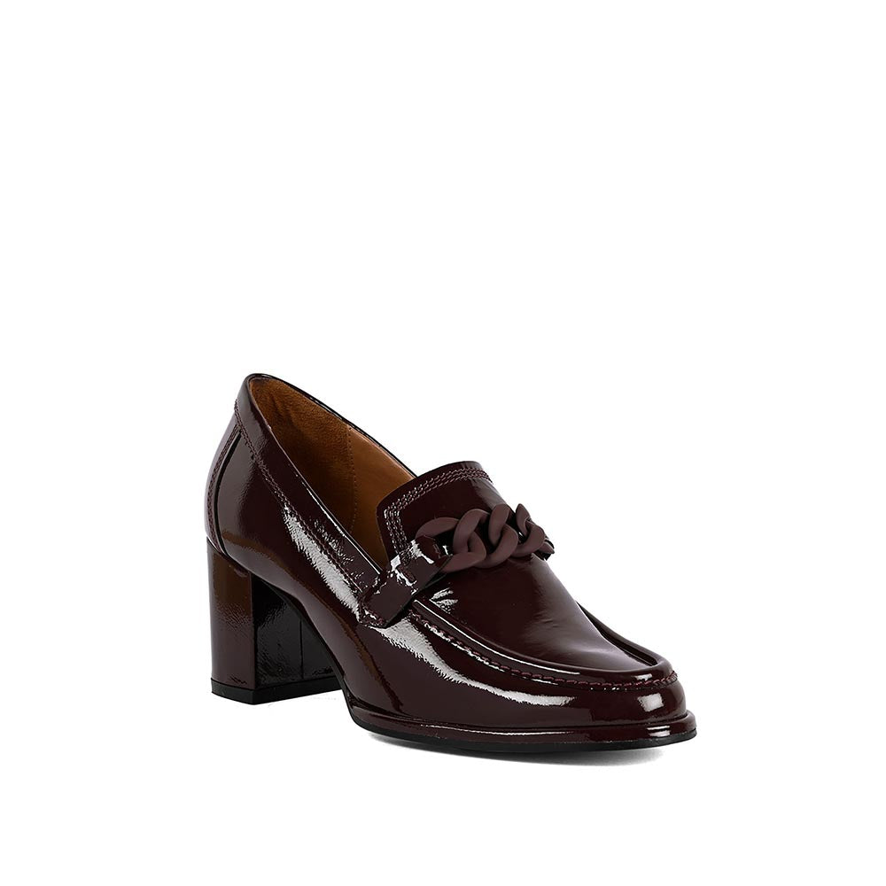 Vanilla Moon Maroon Solid Plain Pumps
