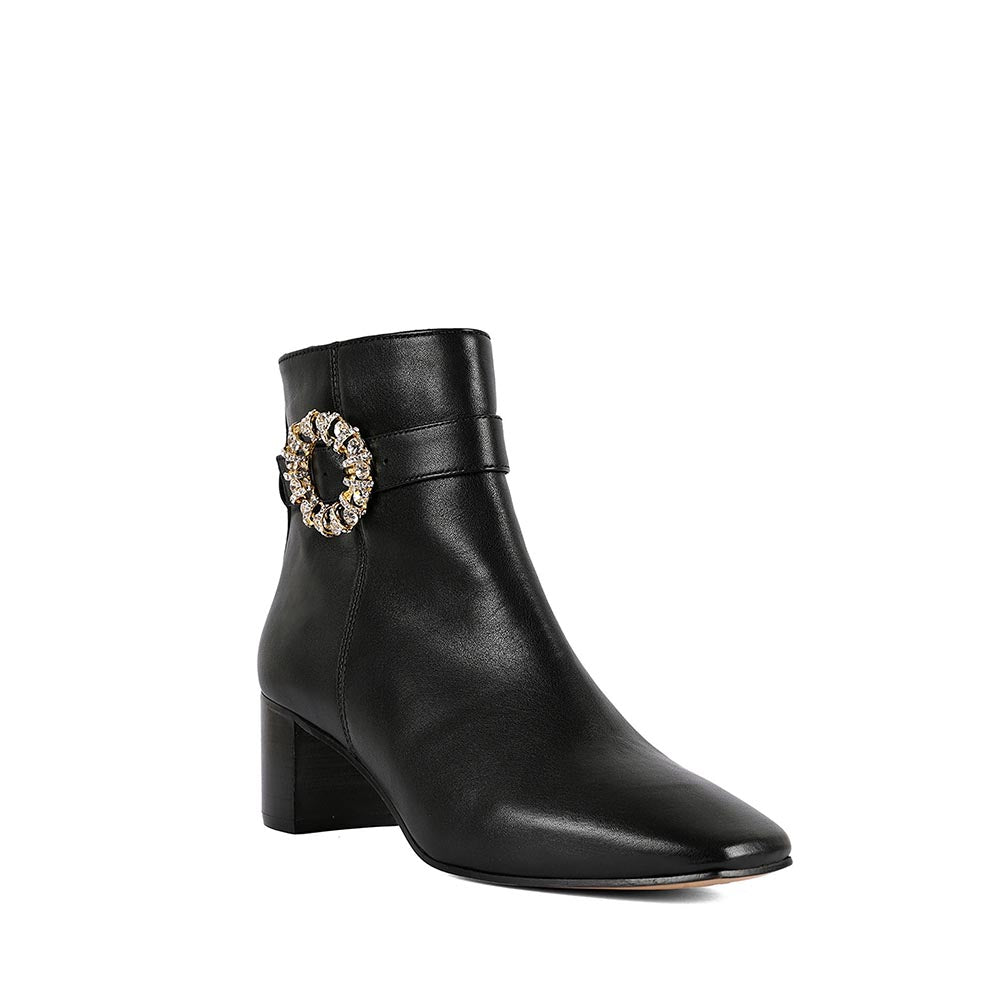 Vanilla Moon Black Solid Plain Chelsea Boots