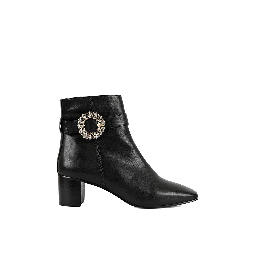 Vanilla Moon Black Solid Plain Chelsea Boots