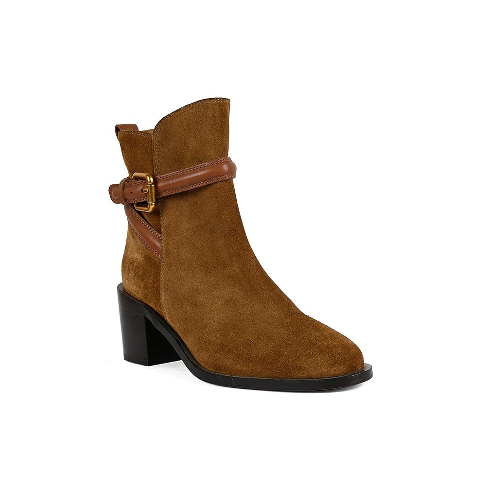 Vanilla Moon Tan Solid Plain Chelsea Boots