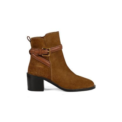Vanilla Moon Tan Solid Plain Chelsea Boots