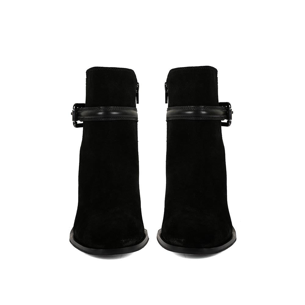 Vanilla Moon Black Solid Plain Chelsea Boots
