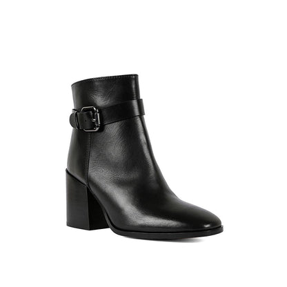 Vanilla Moon Black Solid Plain Chelsea Boots