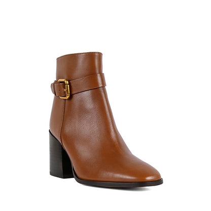 Vanilla Moon Tan Solid Plain Chelsea Boots
