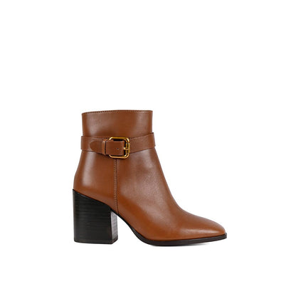 Vanilla Moon Tan Solid Plain Chelsea Boots