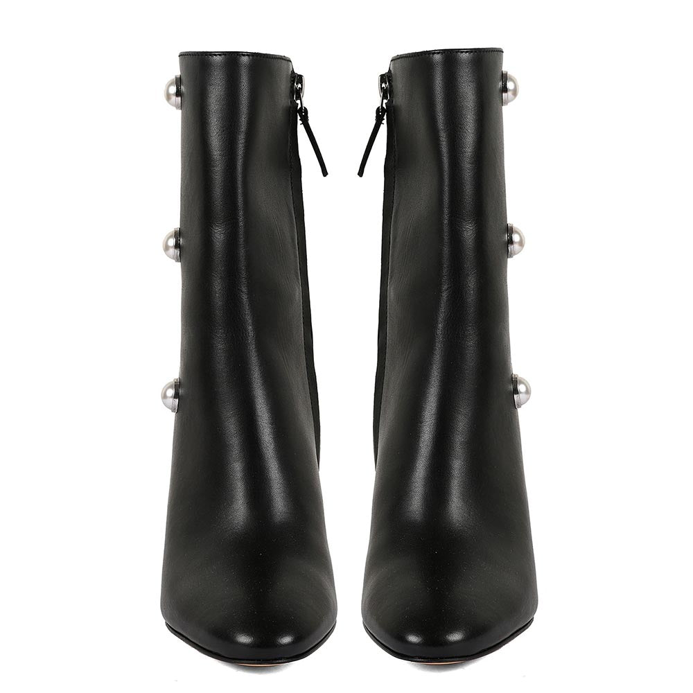 Vanilla Moon Black Solid Plain Chelsea Boots