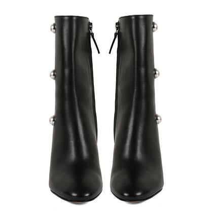 Vanilla Moon Black Solid Plain Chelsea Boots
