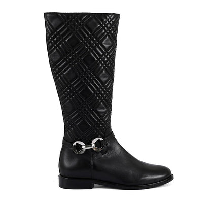 Vanilla Moon Black Solid Plain Chelsea Boots