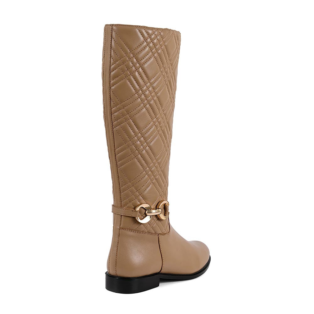 Vanilla Moon Nude Solid Plain Chelsea Boots