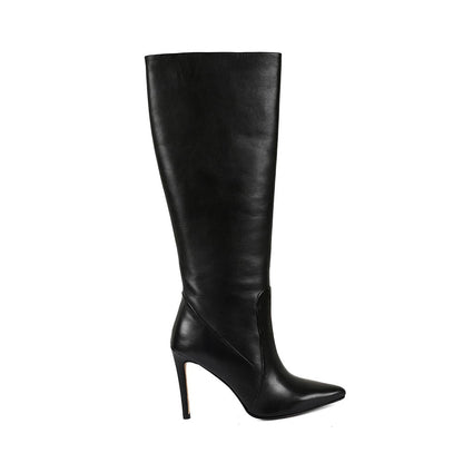 Vanilla Moon Black Solid Plain Chelsea Boots