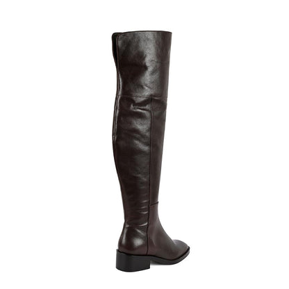 Vanilla Moon Brown Solid Plain Chelsea Boots